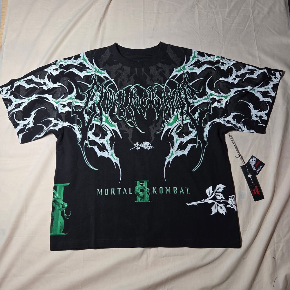 Civil Regime x Mortal Kombat Baraka Chaos Oversized Tee Mens Medium New M